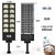 Luminária LED Solar Multifuncional para Paredes e Postes