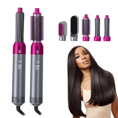 Secador e Modelador de Cachos 5 em 1 - Bivolt