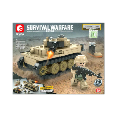 Survival Warfare Tanques Guerra Militar Para Armar Sembo Block en internet