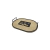 Bandeja Oval Deco Hierro y Madera Coffee x2 - tienda online