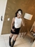 Cropped Sofia na internet