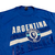 Remera "Off-Ice" Selección Argentina "Retro" (Azul Francia) - Argentina Ice Hockey