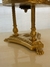 CENTRO DE MESA DOURADO COM CRISTAL BOHEMIA na internet