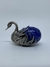 CISNE DE PRATA COM PEDRA AZUL - loja online