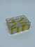 CAIXA CIZNEIRO DE CRISTAL AMARELO - comprar online