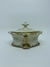 POTICHE PORCELANA BRANCA COM DOURADO - comprar online