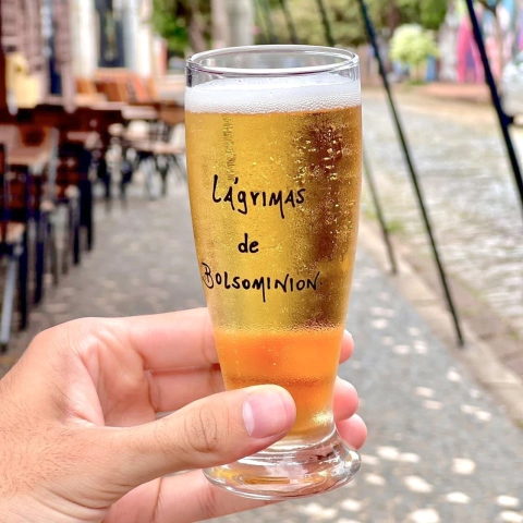 Copo tulipa “Lágrimas de bolsominion”