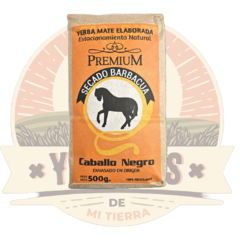 YERBA MATE CABALLO NEGRO BARBACUÁ