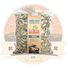 YERBA MATE LA DICHA CANCHADA TERERÉ 500 Gr