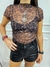 Remera tul print - Ame showroom