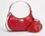 Cartera Croco Red st marie - comprar online