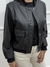 Bomber eco cuero black - comprar online
