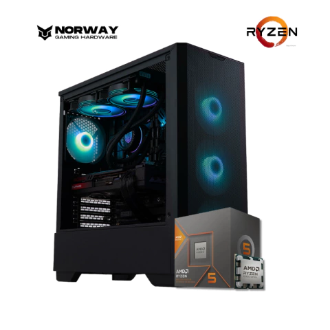 PC Gamer | Ryzen 5 8600g AM5 A620 16Gb Ram DDR5 1TB SSD m.2 650w 80plus +Gabinete Gamer - comprar online