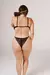 Conjunto Rosalía - Corpiño triángulo y panty vedetina en puntilla de encaje - comprar online