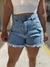 Short mom cargo celeste - comprar online