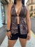 Top print largo tiras - LuanBoutique