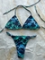 Bikini estampada azul - comprar online