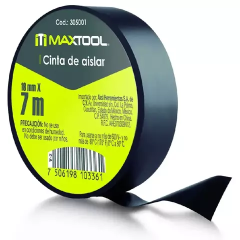 CINTA DE AISLAR 18MM X 7 MT AKSI