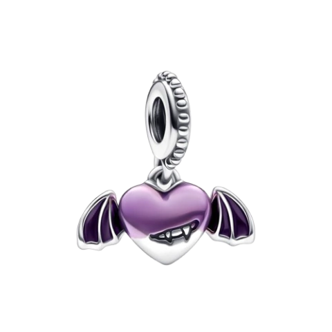 Charm Colgante Corazón de Vampiro