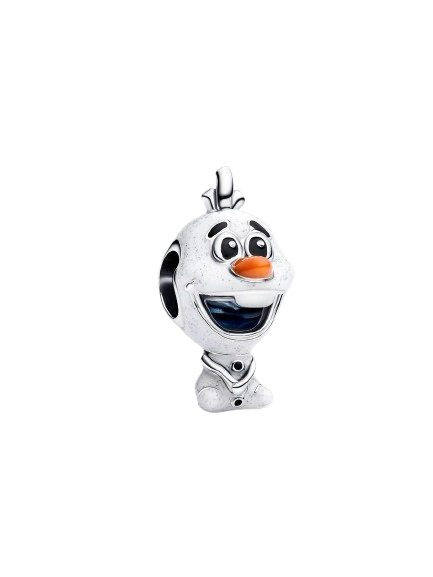 Charm Olaf de Frozen de Disney Plata Esterlina