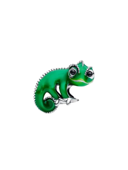 Charm Pascal de Enredados de Disney que Cambia de Color Plata Esterlina