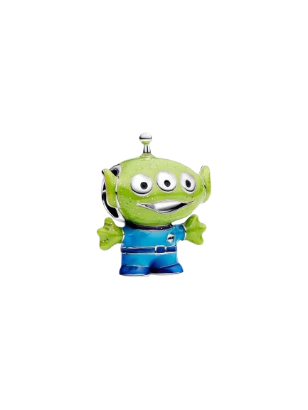 Charm Marciano de Toy Story de Disney Pixar Plata Esterlina