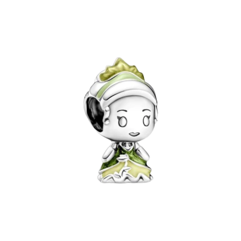 Charm Princesa Tiana y El Sapo de Disney