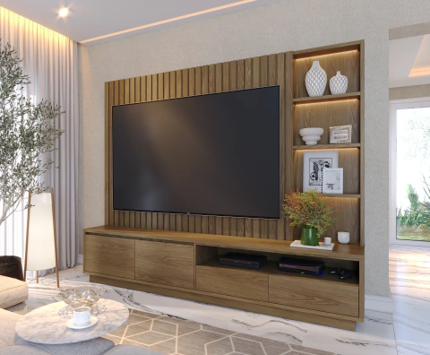 MODULAR TV CANCUN 82" / 1,98 mt (Entrega en 7 días hábiles)