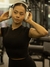 KALYMMA BLACK CROPTOP