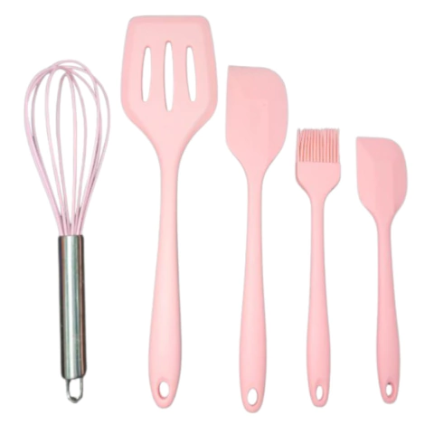 CONJUNTO DE UTENSÍLIOS DE COZINHA DE SILICONE - WU-337 - BASIKE na internet