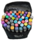 Imagem do KIT LIVRO DE COLORIR COMFY E FLUFFY CAPA DURA + ESTOJO COM 48 CORES