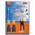 KIT DE FERRAMENTAS - 2 CHAVES DE FENDA, 1 MINI MARTELO - MD-12762 - INOVA