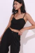 CROPPED RISCA GIZ - PRETO - comprar online