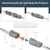 Conector Deutsch 6 Vias macho Dt04-6p Original