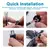 Kit Conector Para Sensor M12 4 Pinos Macho E Fêmea Reto Pg7