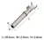 Terminal Fêmea Deutsch DT Series 14 - 16 Awg 1062-16-0122 - comprar online