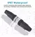 Kit Conector Para Sensor M12 5 Pinos Macho E Fêmea Reto Pg7