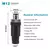 Kit Conector Para Sensor M12 4 Pinos Macho E Fêmea Reto Pg7 - Geotech Agro | Antenas GPS Agrícolas, Lubrificantes e Mais