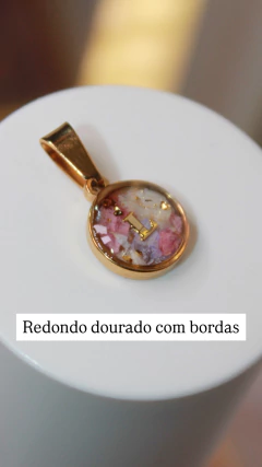 Pingente com eternização (SEM CORRENTE) - Vários modelos - LEIA A DESCRIÇÃO