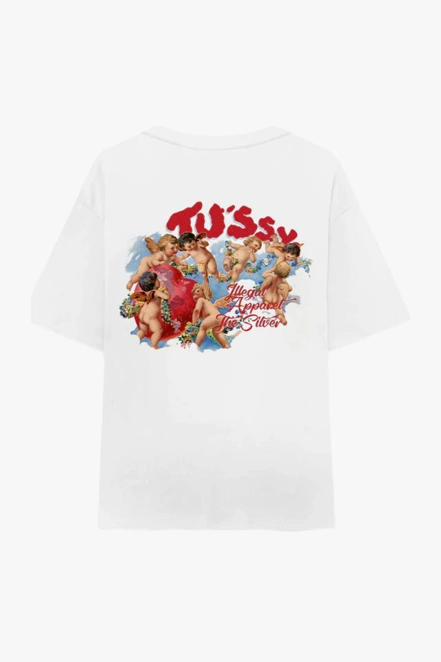 REMERA OVERSIZE RED ANGELS
