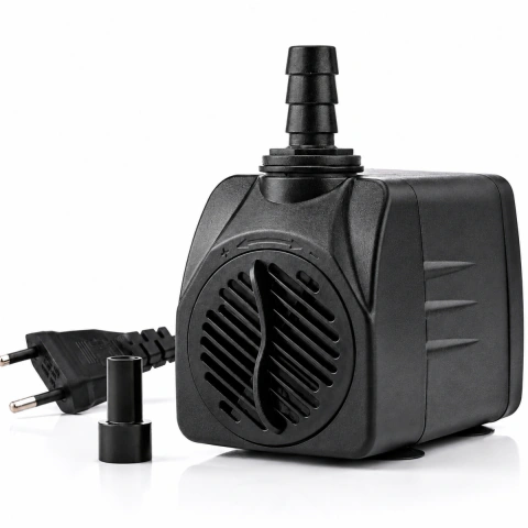 Bomba Submersa 1000L/h Elevação 1,5m para Aquários Lagos Fontes Cascatas Hidroponia Silenciosa Vazão Regulável