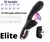 Vibrador Elite/ 10 Sucção/ 10 Vibração/ Recarregável/ Macio em silicone/ silencioso/ sugador