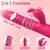 Vibrador Giratório Vai e vem / 12 modos de vibração/ 7 modos Vai e vem / Recarregável (COD. A200) - comprar online