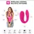 Vibrador Casal a prova d'água com estimulador de Clitóris e anal na internet