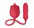 Vibrador Rosa Vai e Vem/ 10 velocidade e Vibrações/ Recarregável - comprar online
