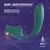 Vibrador Anatômico Elite / Flexível/ 9 vibrações Forte / 9 Sucção Ultra/ Recarregável - sexshopzu