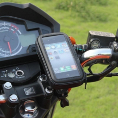 Soporte Celular Bicicleta Moto Waterproof 360 Cierre - AFSTORE