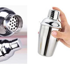 Coctelera de Acero Inoxidable con Filtro Profesional 750ml