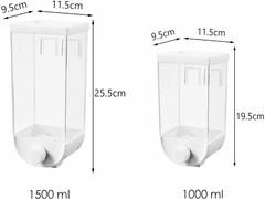 Dispenser De Pared Hermetico 1 litro - AFSTORE