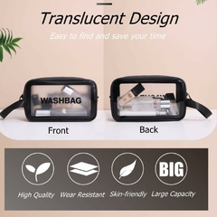 Organizador Maquillaje Translucido Mediano - AFSTORE